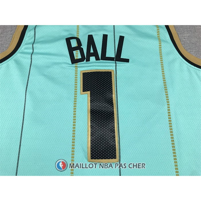 Maillot Charlotte Hornets Lamelo Ball NO 1 Ville Vert